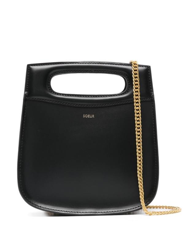 mini Cheri leather tote bag