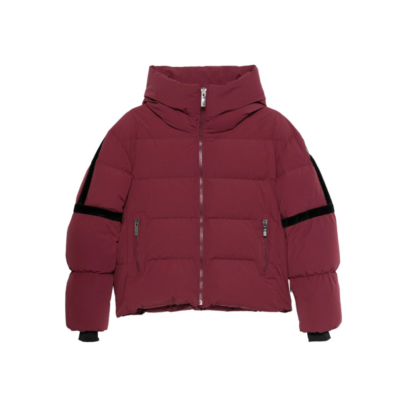 Fusalp Barsy II Quilted Velvet-paneled Ski Jacket