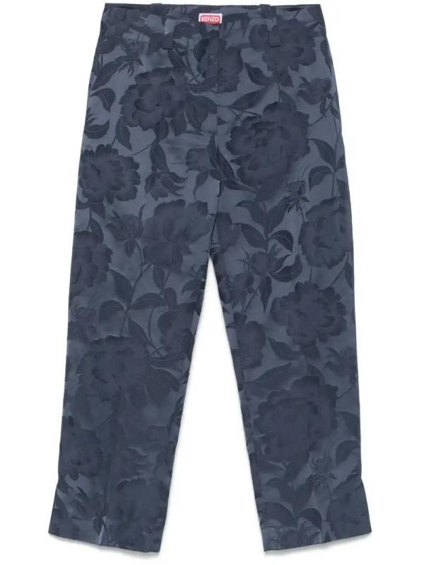 Peonies trousers