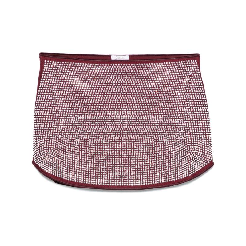 Oséree Crystal-embellished Mini Skirt