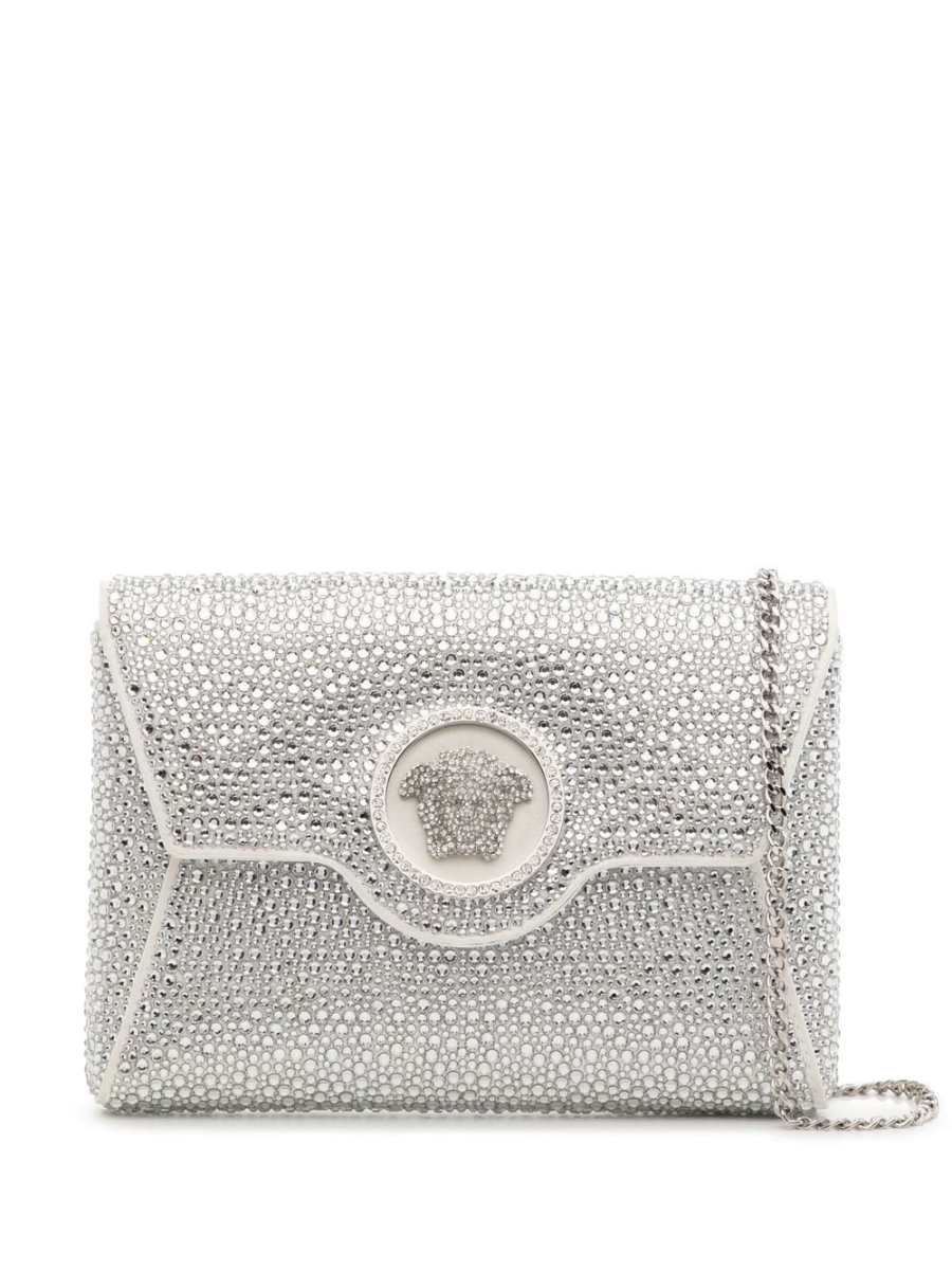 La Medusa crystal envelope clutch