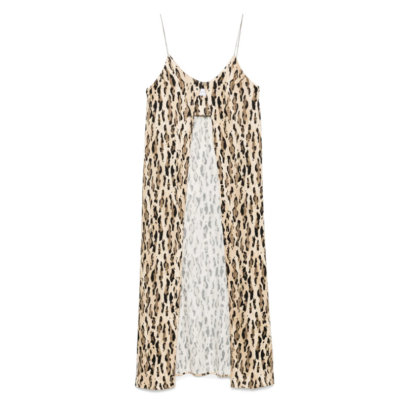 The Nina Studio Animal-print Top