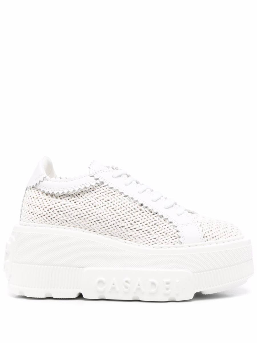 platform low-top sneakers