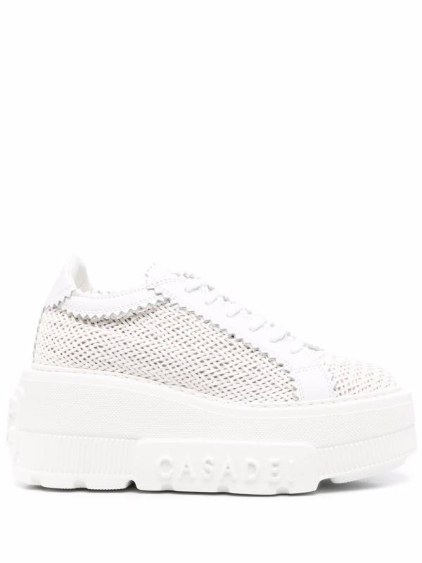 platform low-top sneakers