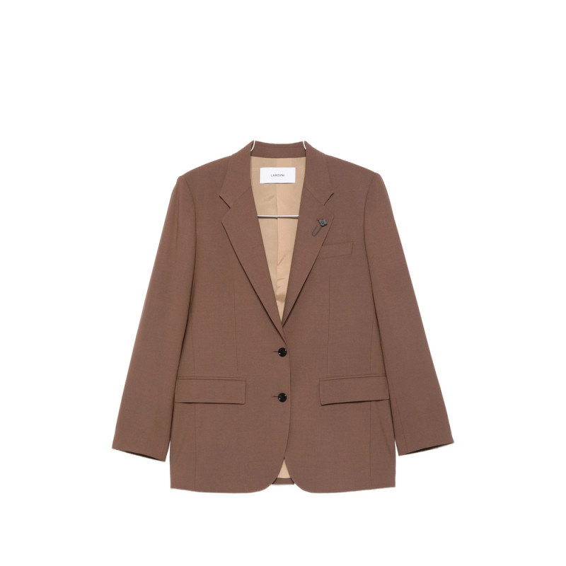Lardini Button-fastening Flap-pocket Blazer