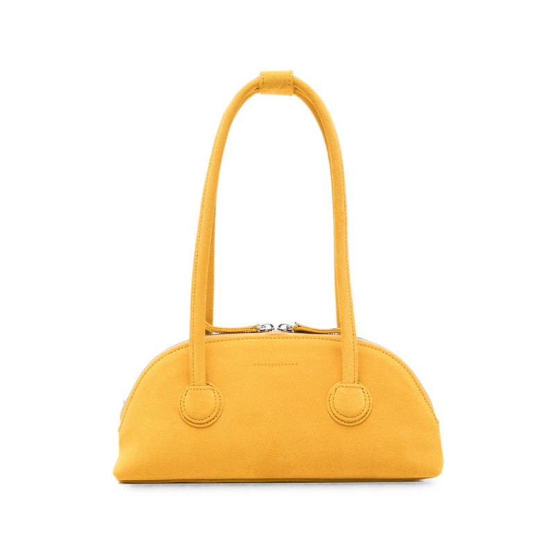 Margesherwood Bessette Suede Half-moon Tote Bag