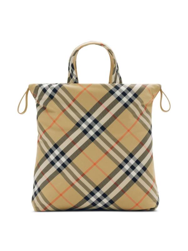 Check tote bag