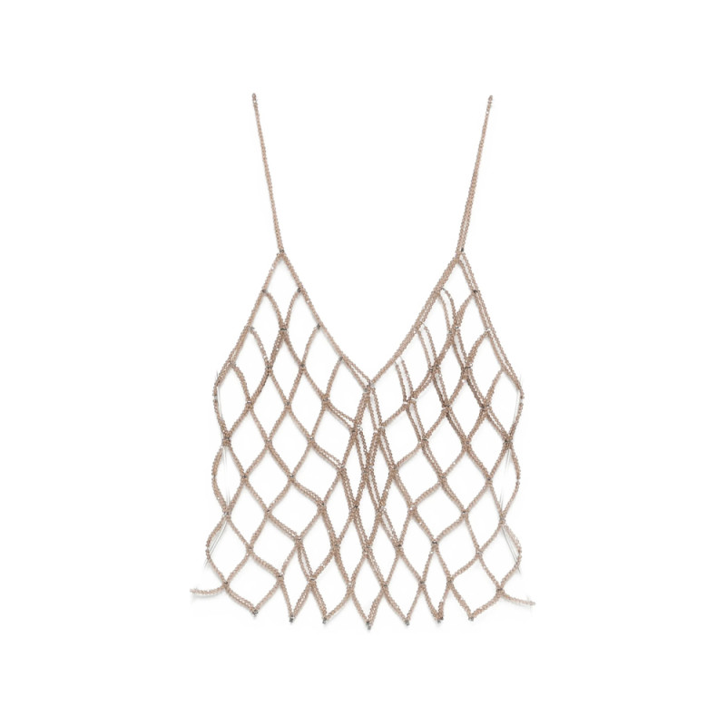 Panicale Beaded-net Top