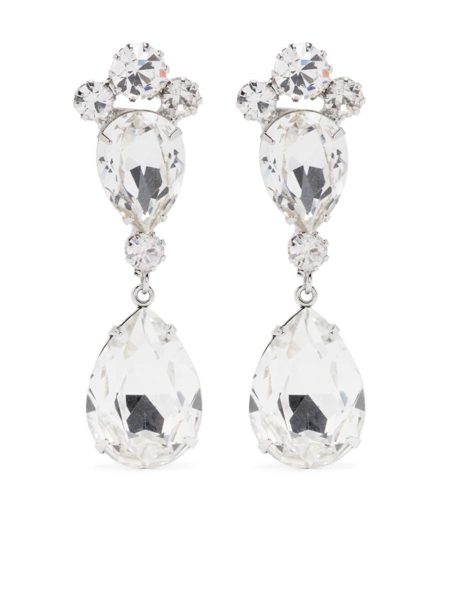 crystal drop earrings
