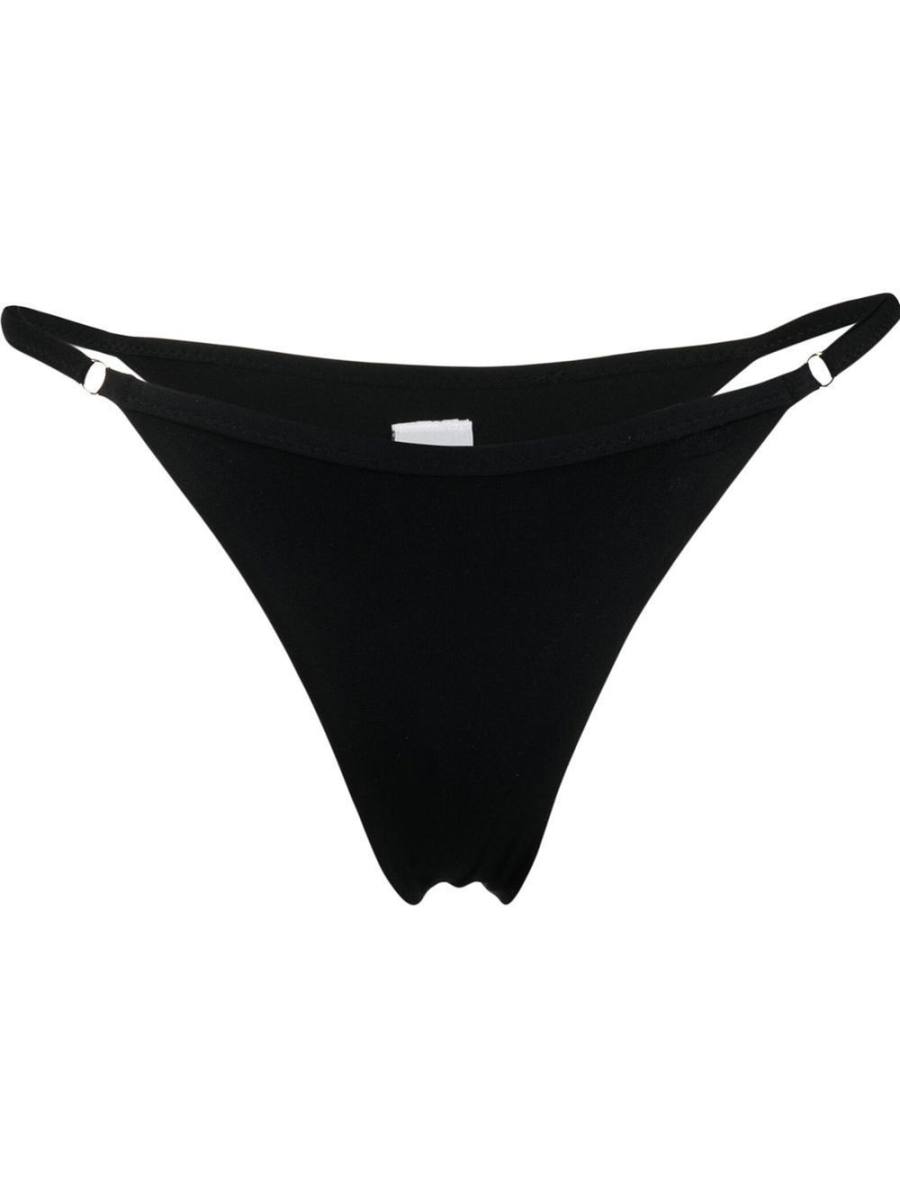 mid-rise adjustable bikini bottoms