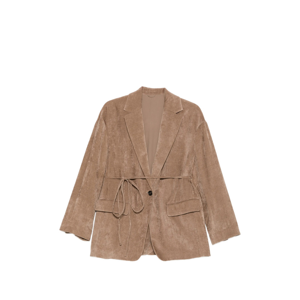 Brunello Cucinelli Belted Corduroy Jacket