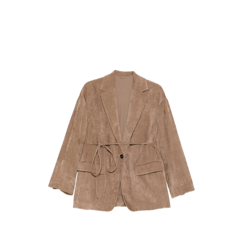 Brunello Cucinelli Belted Corduroy Jacket