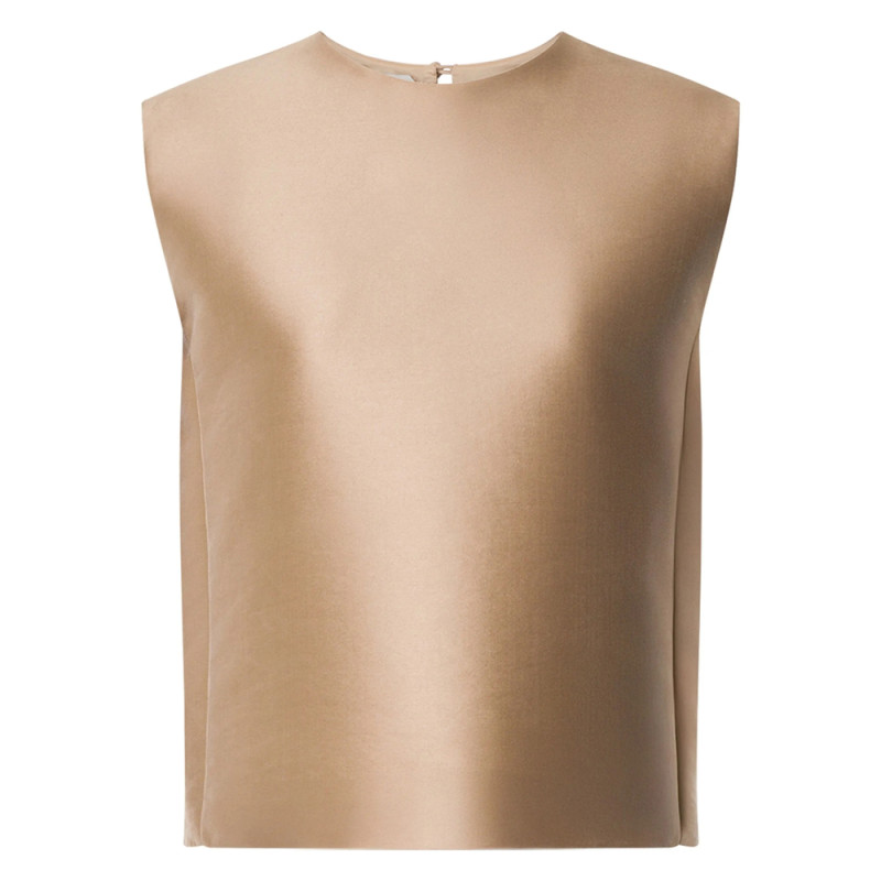 Alberta Ferretti Satin Top