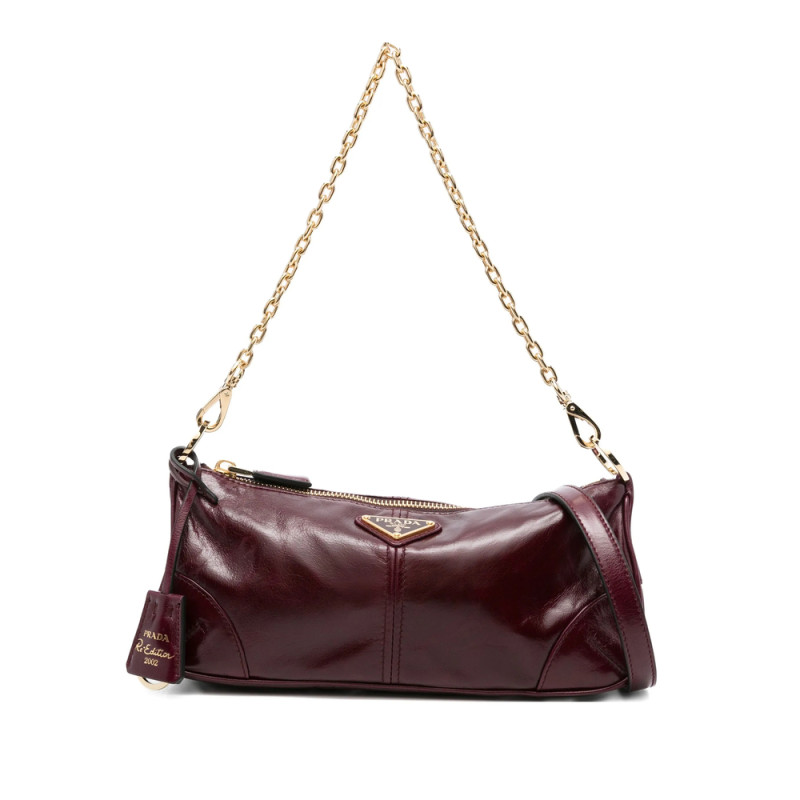 Prada Small Chain-strap Leather Shoulder Bag