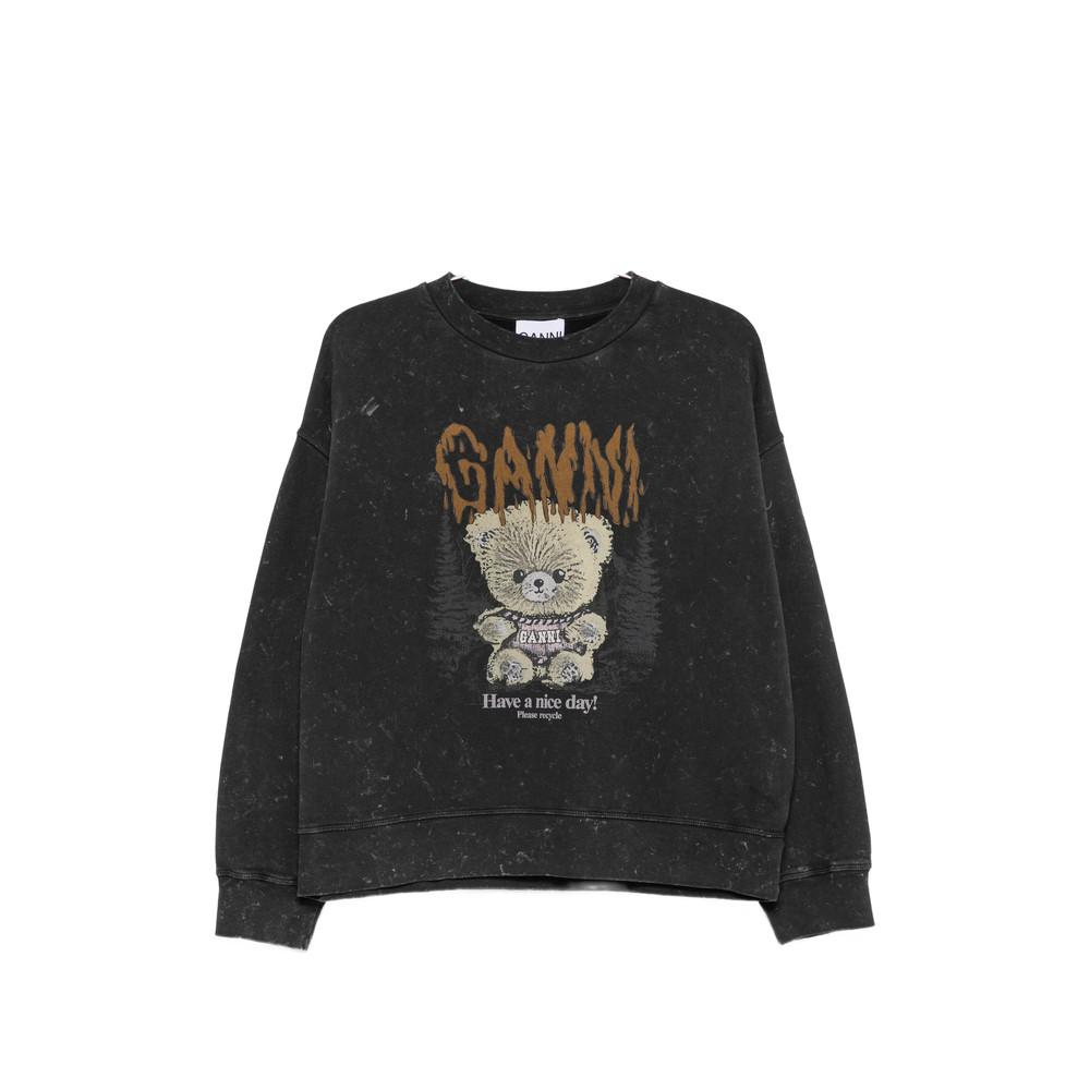 Ganni Graphic-print Sweatshirt