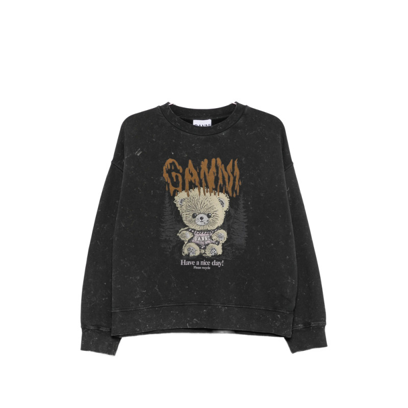 Ganni Graphic-print Sweatshirt