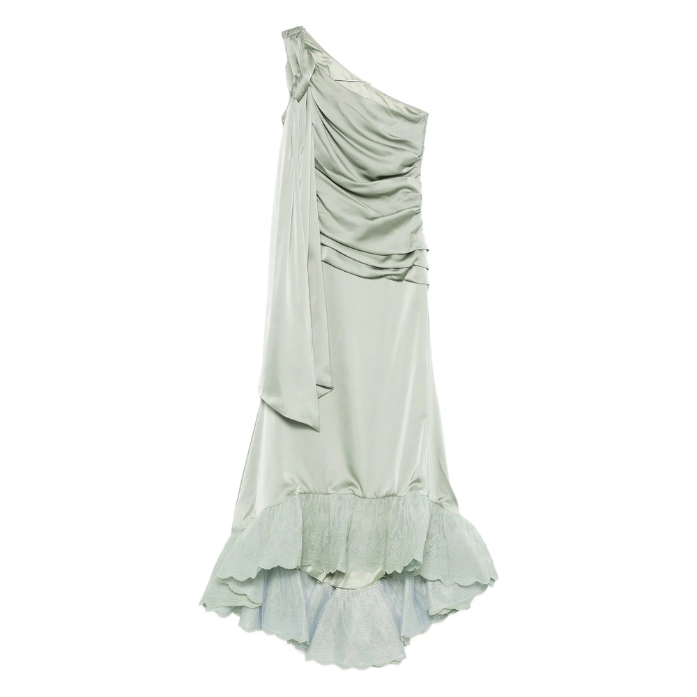 Malina One-shoulder Ruffled Dress