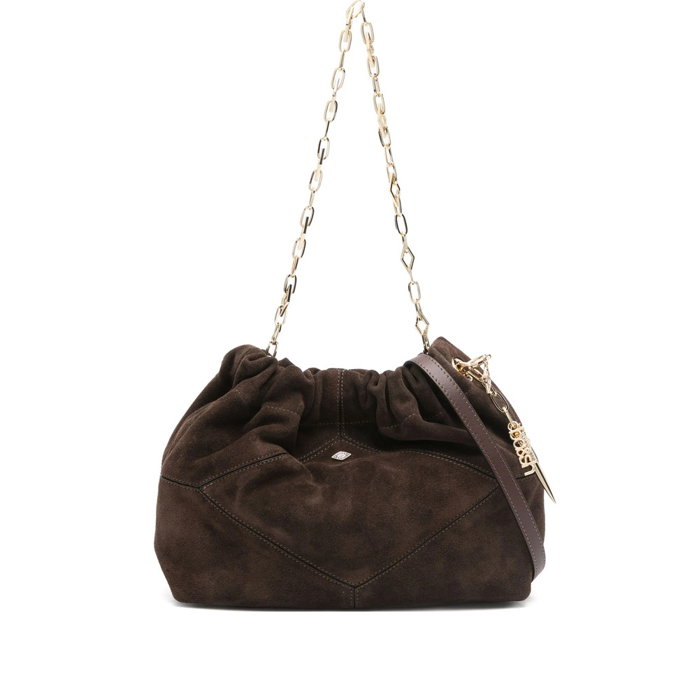 Ba & sh Mini June Suede Tote Bag