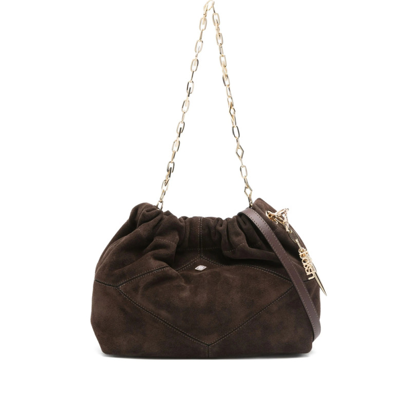 Ba & sh Mini June Suede Tote Bag