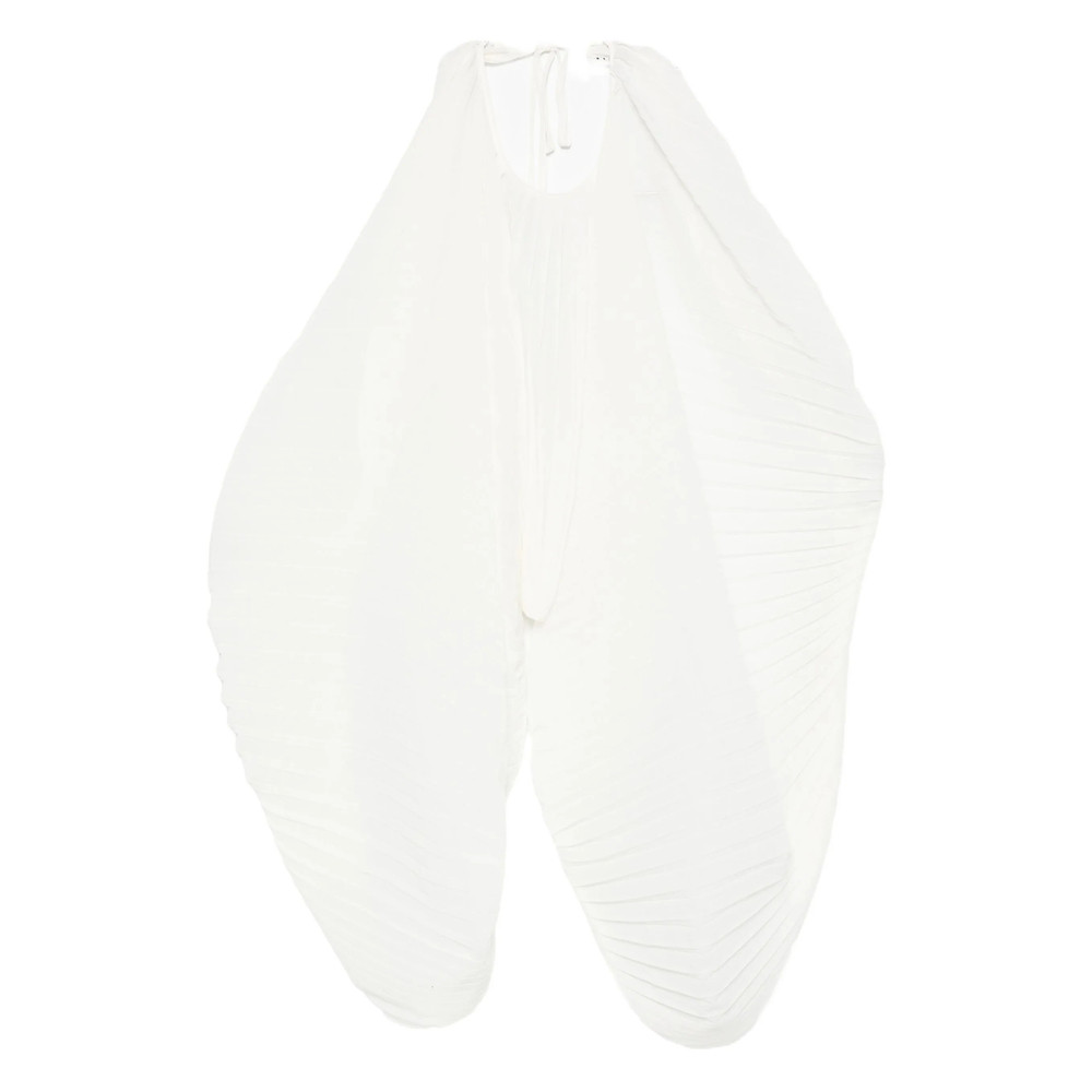 Mark Kenly Domino Tan Anthea-Atelier Plissé Blouse