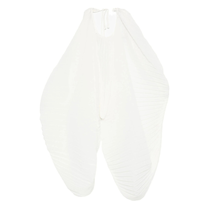 Mark Kenly Domino Tan Anthea-Atelier Plissé Blouse