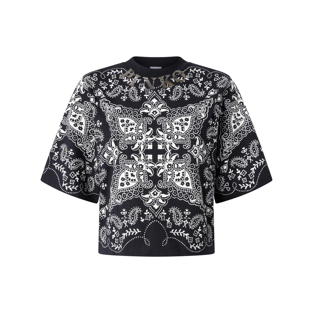 Pinko Paisley Print T-shirt