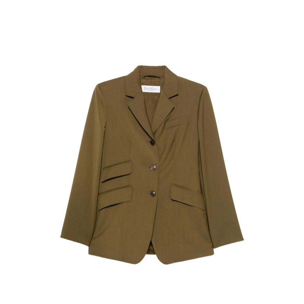 Max Mara Single-breasted Notched-lapels Jacket