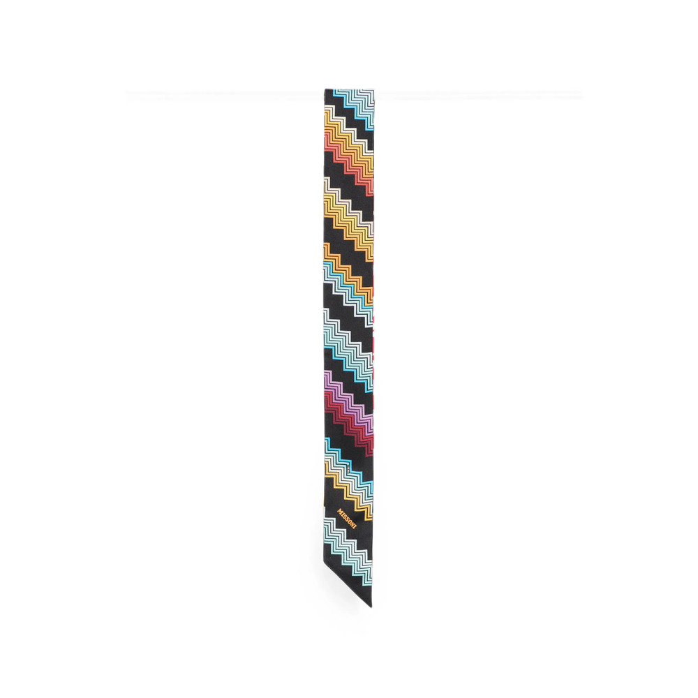 Missoni Zigzag-print Skinny Scarf
