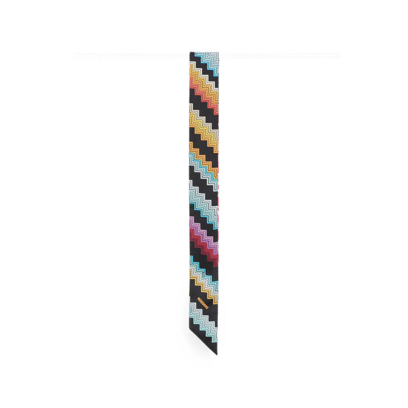 Missoni Zigzag-print Skinny Scarf