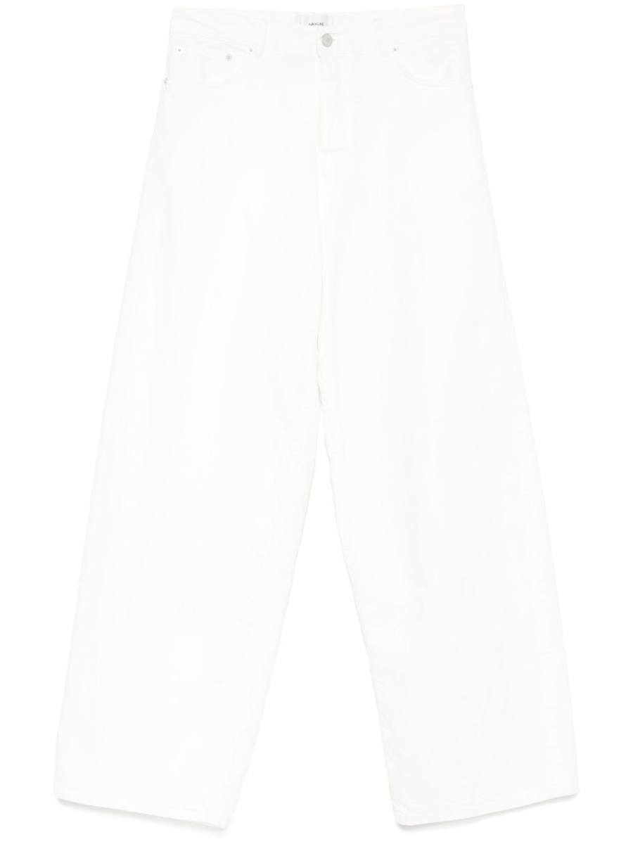 straight-leg jeans