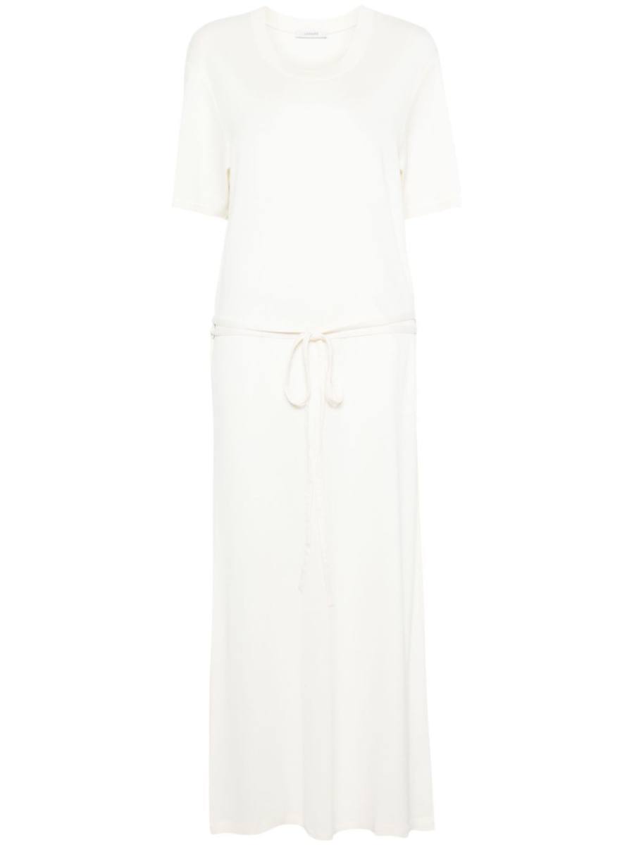 belted maxi dress