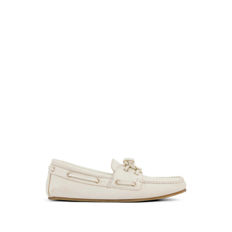Gucci Logo-plaque Tie-fastening Boat Shoes