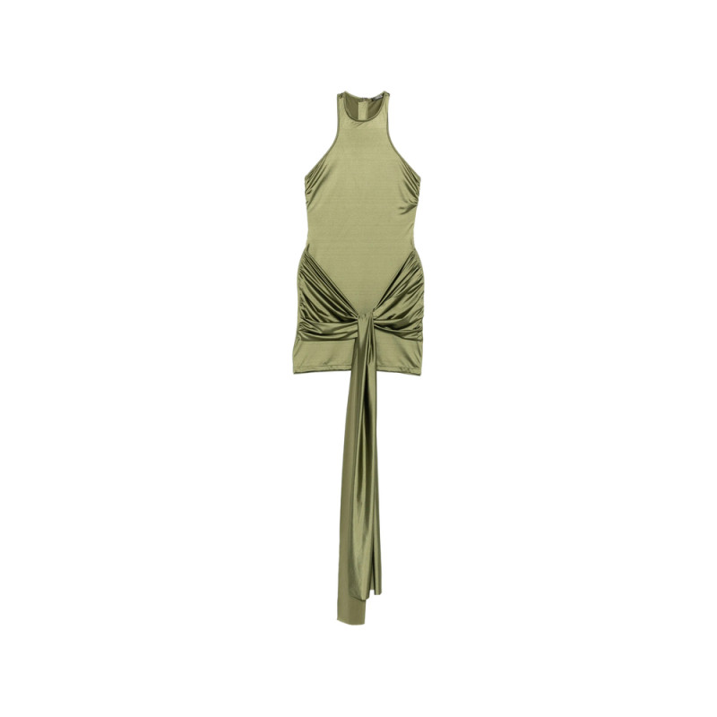 Venuja Knot-detail Mini Dress