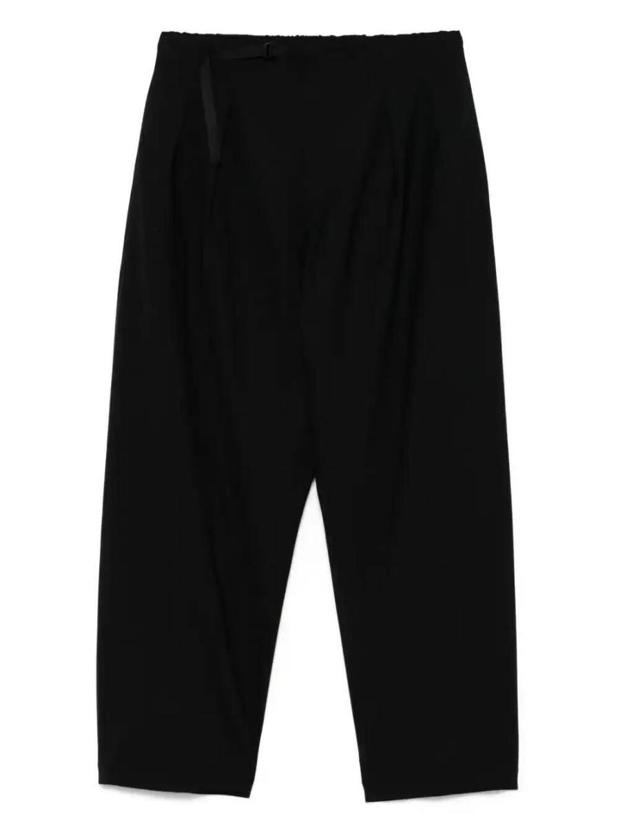pleat-detailed trousers