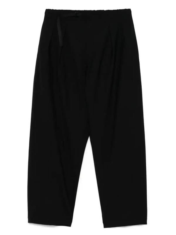 pleat-detailed trousers