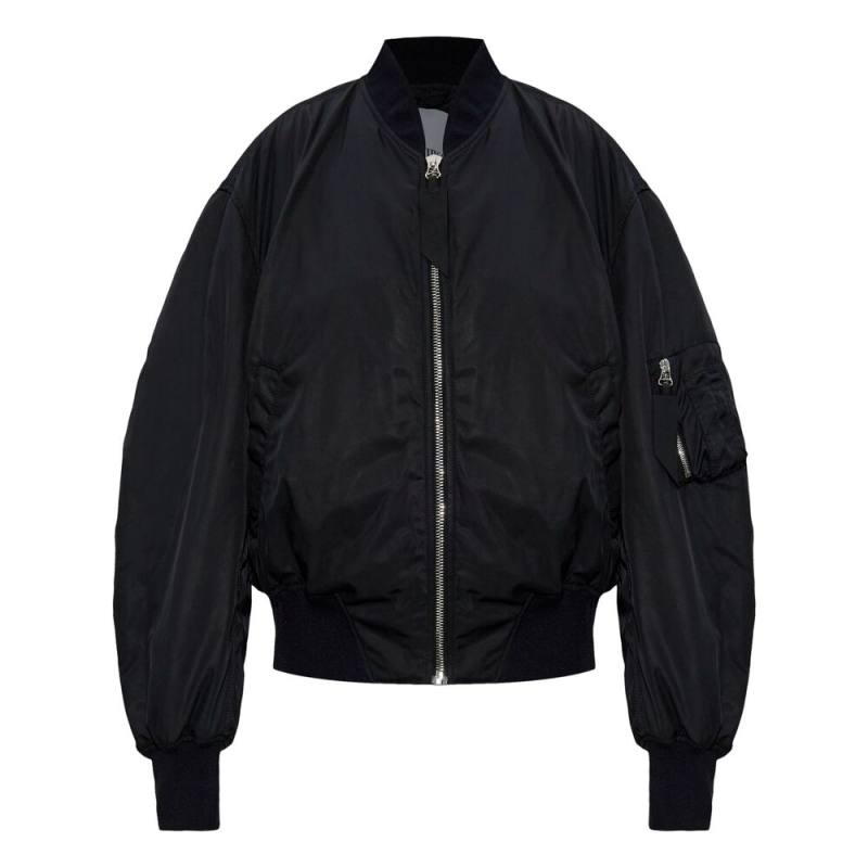 The Attico Bishop-sleeves Bomber Jacket