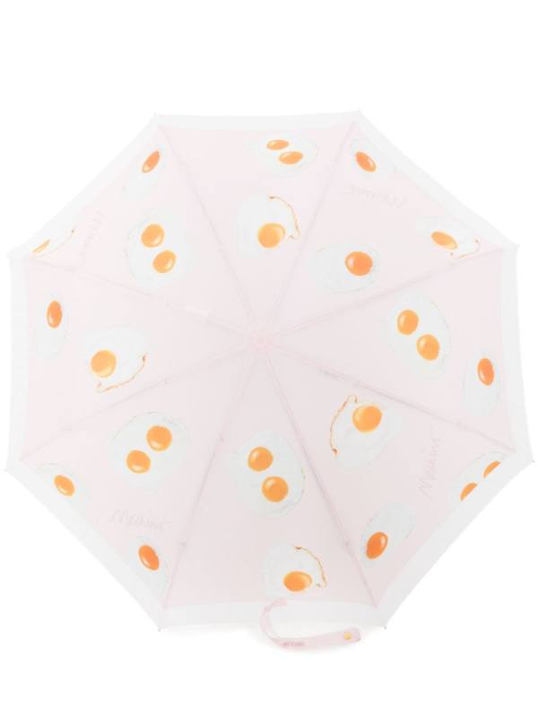 graphic-print umbrella