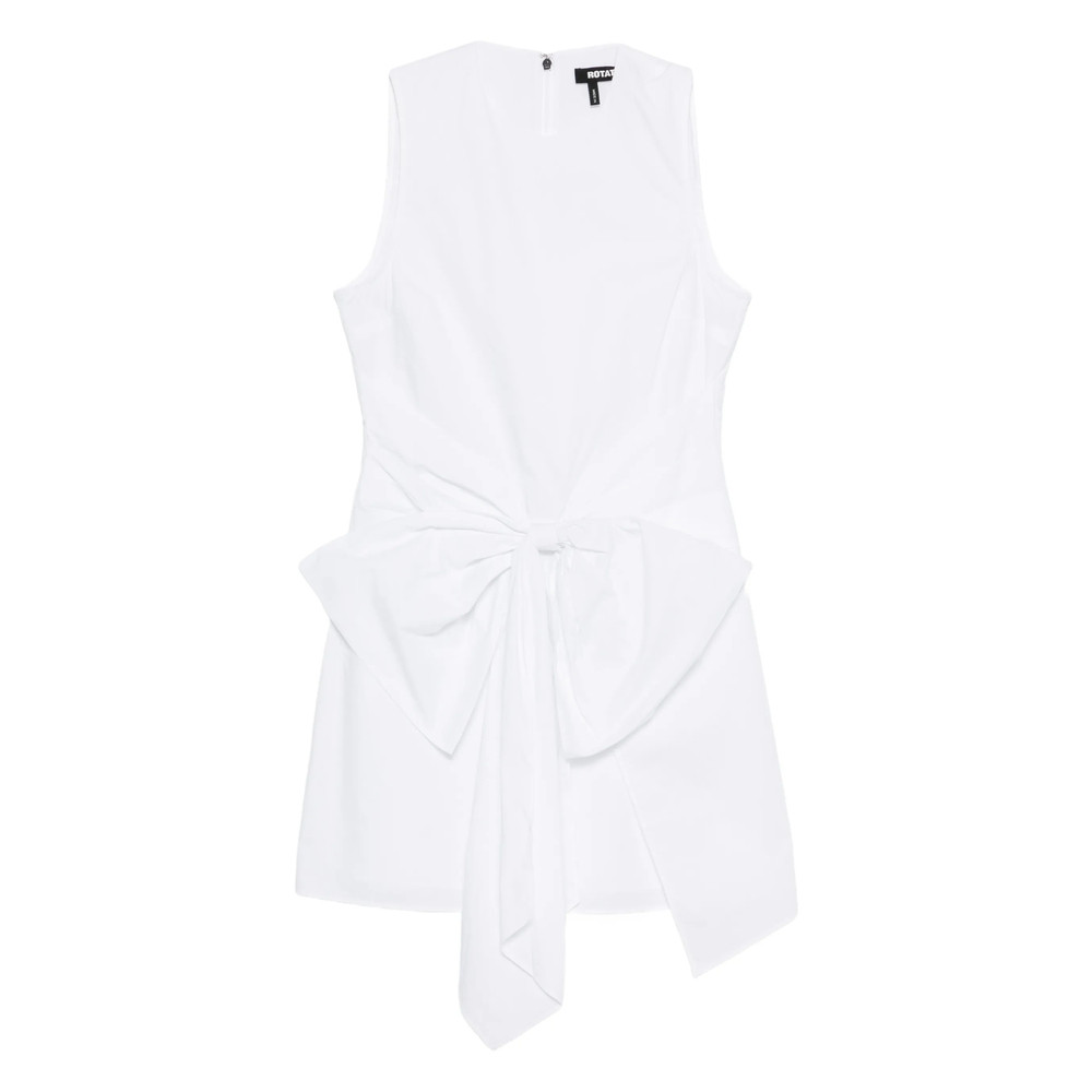 Rotate Bow-detail Mini Dress