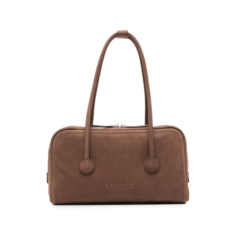Margesherwood Logo-embossed Leather Shoulder Bag