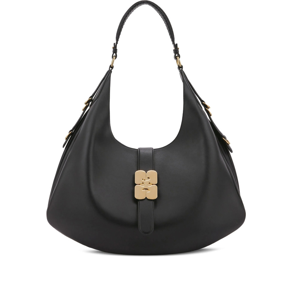 Ganni Detailed-hardware Shoulder Bag