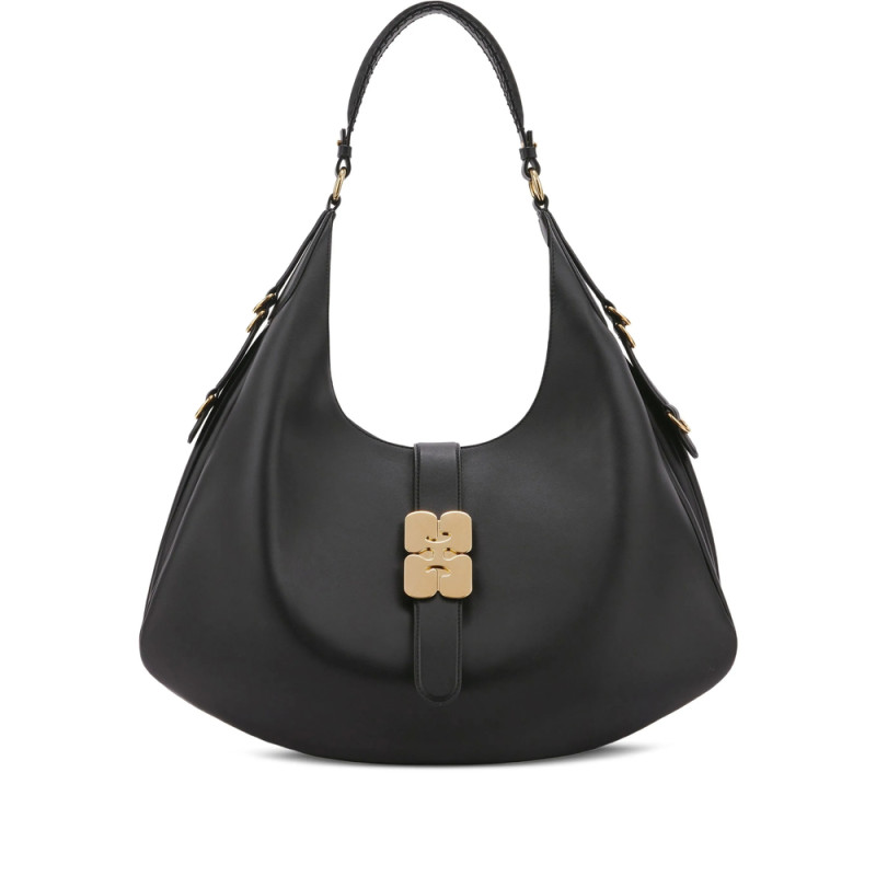 Ganni Detailed-hardware Shoulder Bag