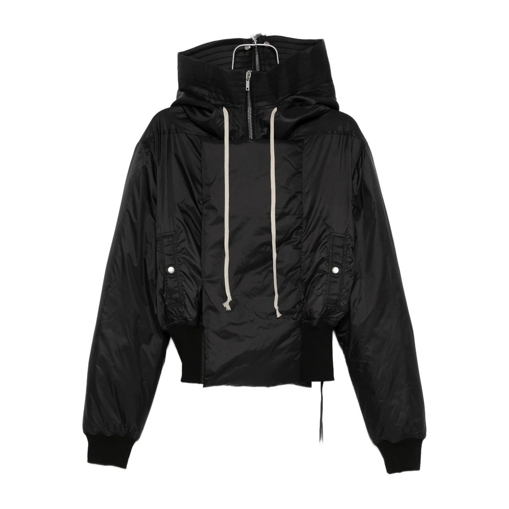 Rick Owens Drkshdw Hooded Drawstring-detail Jacket