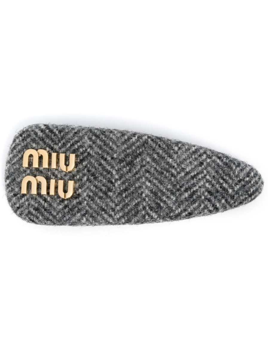chevron hair clip
