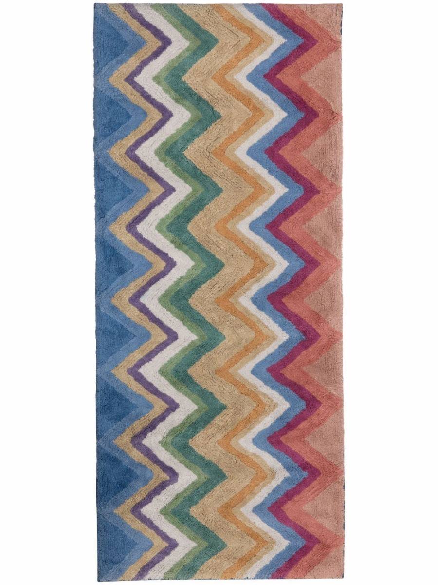 zigzag pattern rug