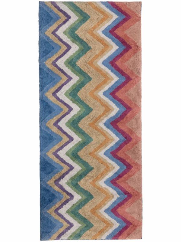 zigzag pattern rug
