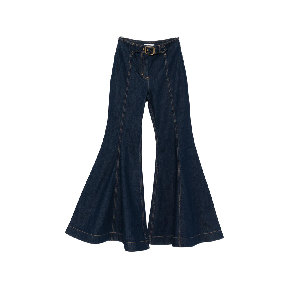 Zimmermann Luna Belt-detail Jeans