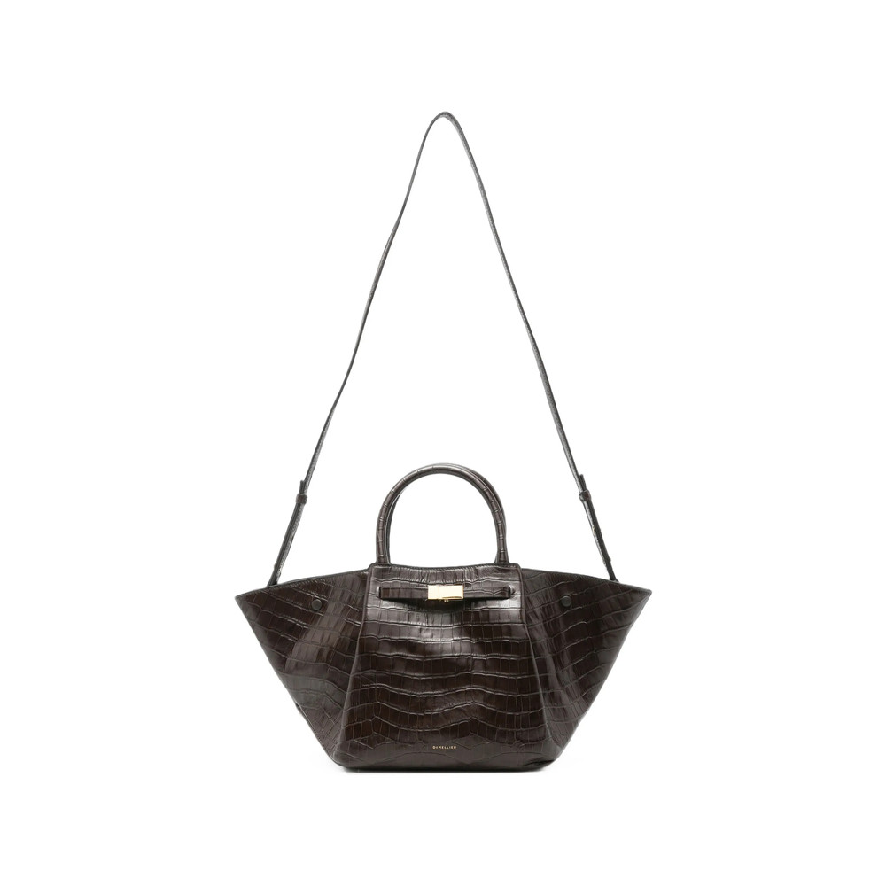 Demellier Midi New York Croc-effect Tote Bag