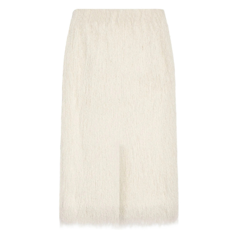 Dries Van Noten Sokna Fringe Midi Skirt