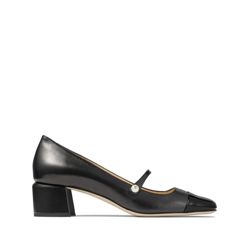 Jimmy Choo Pearl-embellished Block-heel Pumps