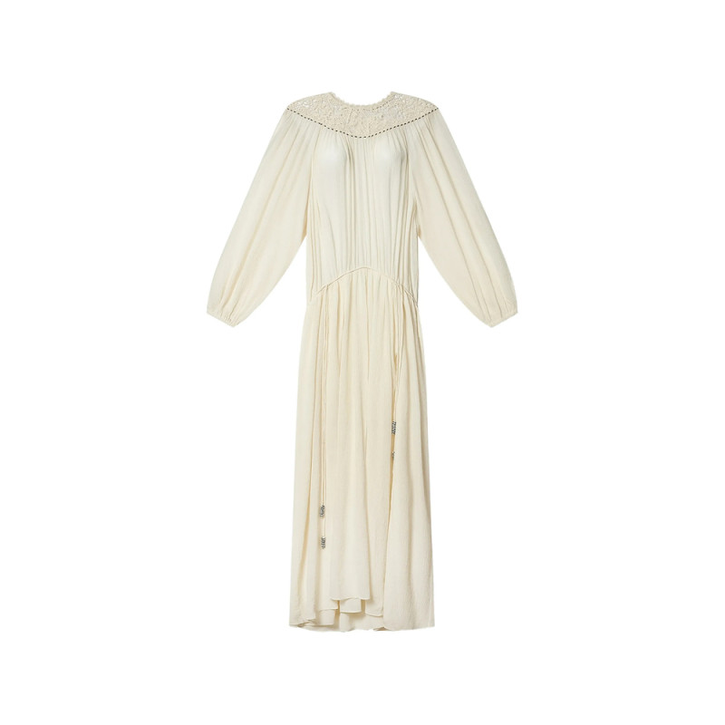 Isabel Marant Nydia Lace Bib Dress